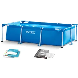 Piscina da giardino con struttura 260 x 160 x 65 cm INTEX 28271