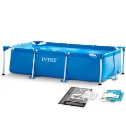 INTEX 28272 Piscina da giardino con struttura 300 x 200 x 75 cm