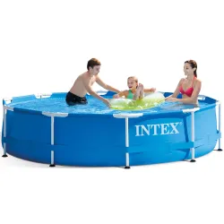Piscina rotonda da giardino 305 cm per il relax all'aperto