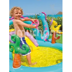 Centro giochi gonfiabile dinozauri, realizzato in PVC resistente