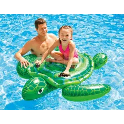 Giocattolo da nuoto tartaruga verde, perfetto per il divertimento in piscina