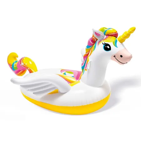 Unicorno gonfiabile 201 x 140 x 97 cm, colorato, gioco acquatico per bambini