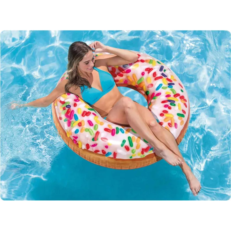 Ciambella galleggiante 99 cm, perfetta per il giardino e la piscina