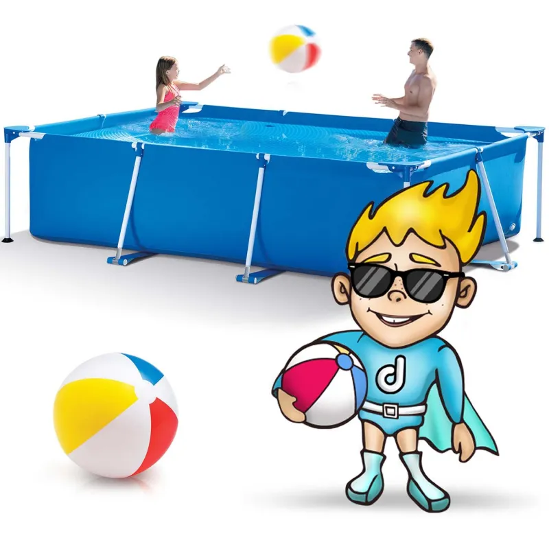 Piscina da giardino moderna 260 x 160 x 65 cm INTEX 28271 per il divertimento all'aperto
