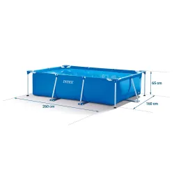 Piscina da giardino ideale per bambini 260 x 160 x 65 cm INTEX 28271