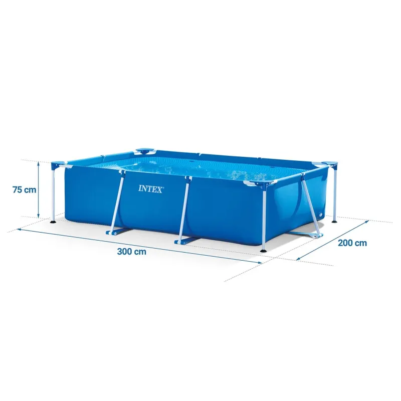 Set 15 in 1 per Piscina da Giardino 300 x 200 x 75 cm INTEX 28272