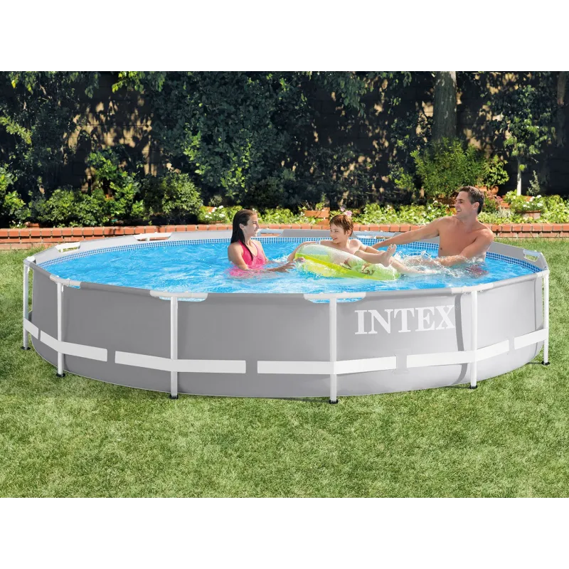 Piscina rotonda con struttura 366 cm perfetta per il giardino