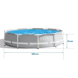 Piscina da giardino 366 x 76 cm ideale per il relax INTEX 26710