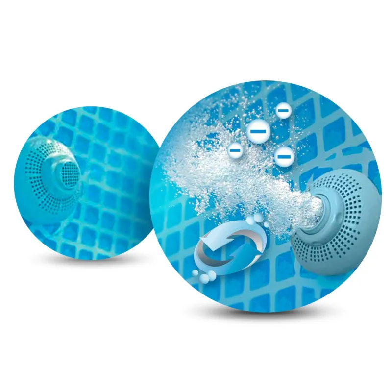 Piscina da giardino ideale per famiglie 549 x 274 x 132 cm, 11in1 INTEX 26356