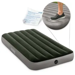 Materasso gonfiabile 191 x 99 x 25 cm con pompa a pedale integrata INTEX 64761