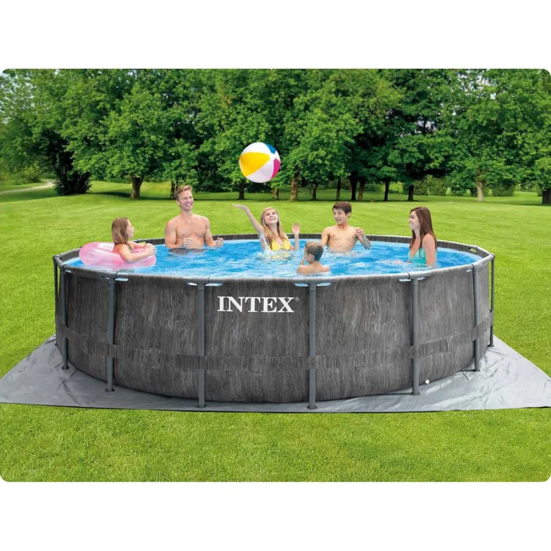 Piscina da giardino 457 x 122 cm con design elegante INTEX 26742
