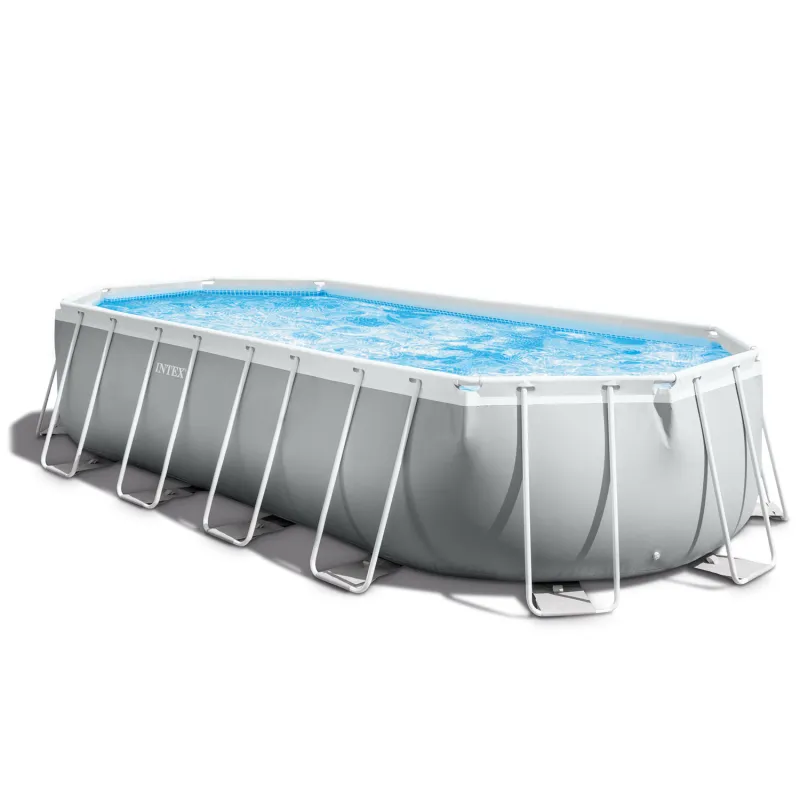 Piscina con struttura in acciaio 610 x 305 cm per tutta la famiglia, divertimento in giardino