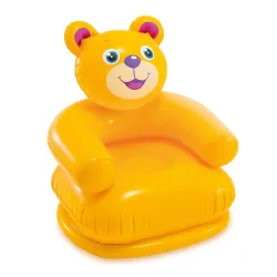 Poltrona gonfiabile per bambini Animali Allegri 65 x 64 cm, resistente, lettino da giardino