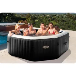 SPA gonfiabile elegante con idromassaggio, perfetto per il tuo giardino
