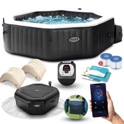 SPA gonfiabile con idromassaggio 218 x 71 cm 6 persone INTEX 28462