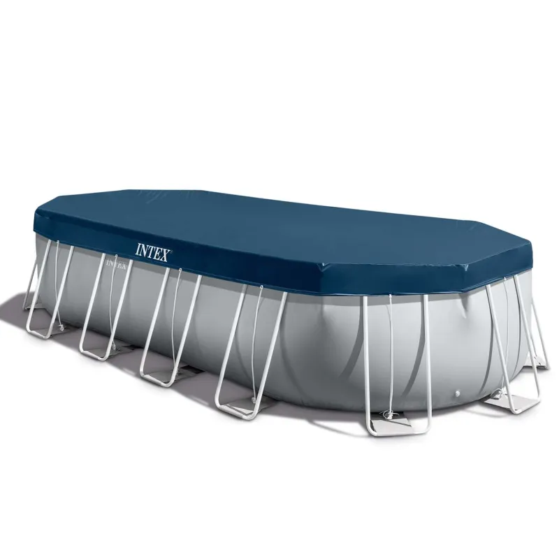 Piscina con telaio e set accessori, perfetta per il relax in giardino