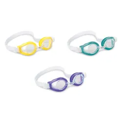 Occhialini da Nuoto per Bambini Intex 55602 Giallo