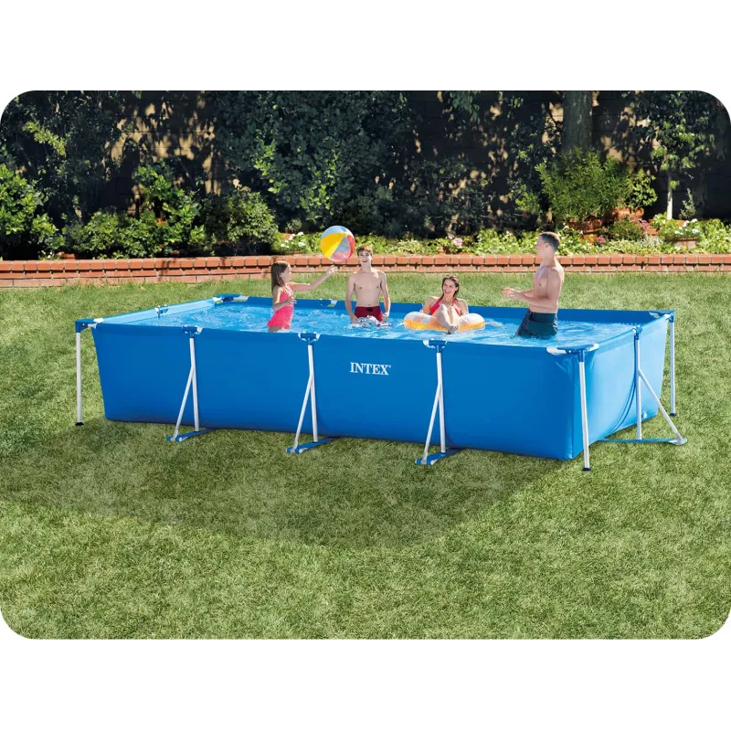 Piscina con Struttura Metallica 450x220x84 cm 16 in 1 Intex 28274 resistente