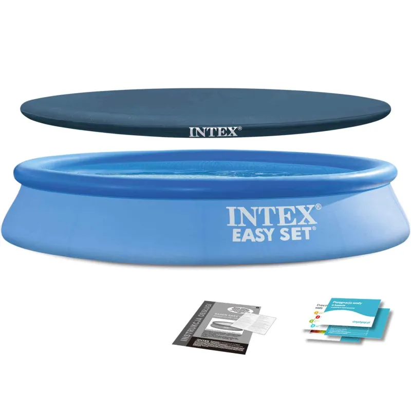 Piscina gonfiabile da giardino 305 x 61 cm 6in1 INTEX 28116, perfetta per il relax estivo