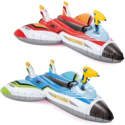 Aereo Gonfiabile con Pistola ad Acqua INTEX 57536 Rosso