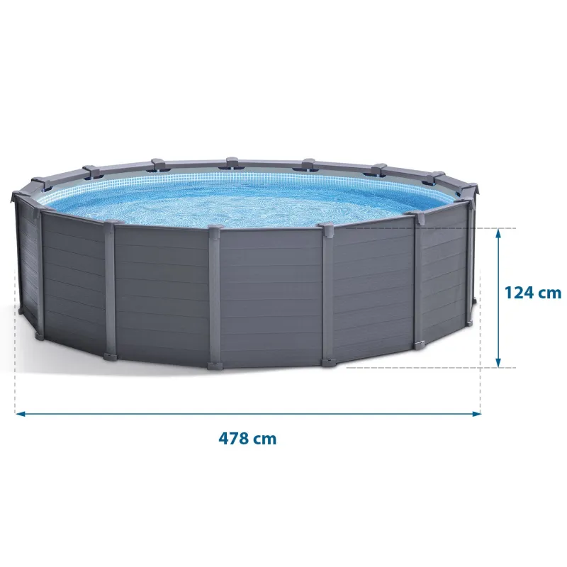 Piscina ideale per divertimento in giardino per bambini e adulti