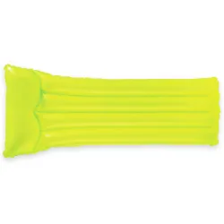Elegante materasso da nuoto giallo, perfetto per l'estate