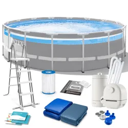 Piscina a telaio da giardino 488 x 122 cm 11-in-1 INTEX 26730