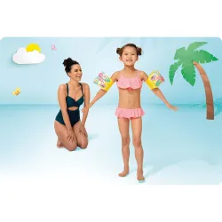 Braccioli da nuoto a tema polpo, perfetti per divertirsi in piscina