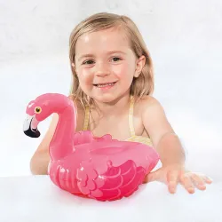 Flamingo gonfiabile per il bagno, perfetto per il divertimento nella vasca o in piscina