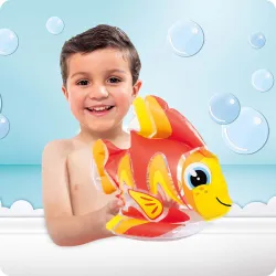 Giocattolo da bagno colorato a forma di pesce, perfetto per la vasca o la piscina