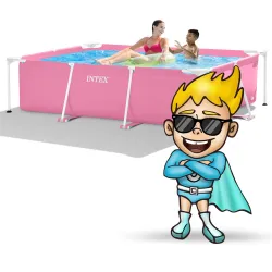 Piscina da Giardino blu, perfetta per il divertimento estivo