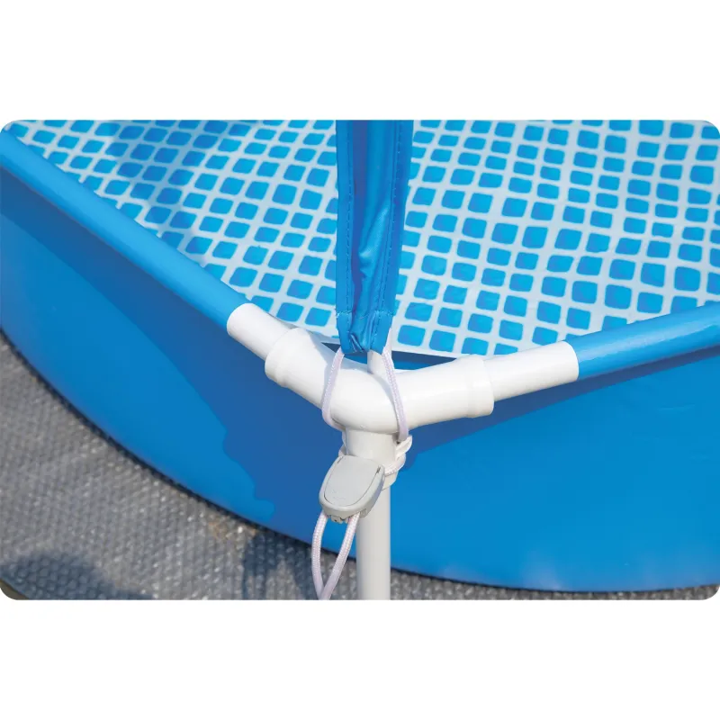 Piscina per bambini con tenda, ideale per il gioco in giardino