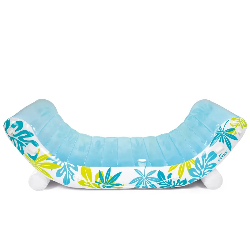 Isola gonfiabile 224 x 150 cm con superficie liscia per il comfort