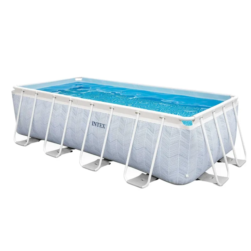 Piscina 400 x 200 x 100 cm per divertimento estivo in giardino
