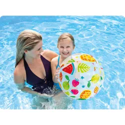 Pallone gonfiabile da spiaggia con design di frutta 51 cm, per divertimento estivo