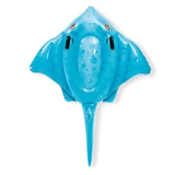 Materasso razza gonfiabile blu ideale per il relax in acqua