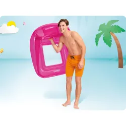 Poltrona materasso gonfiabile, perfetta per giardino o spiaggia