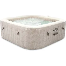 SPA gonfiabile con idromassaggio, un'aggiunta elegante al tuo giardino
