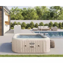 SPA gonfiabile con idromassaggio, perfetto per riunioni di famiglia e amici
