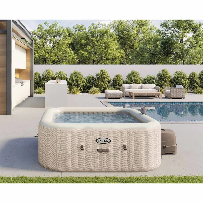 SPA gonfiabile con idromassaggio, perfetto per riunioni di famiglia e amici