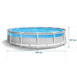Piscina da giardino 427 x 107 cm, perfetta per il divertimento all'aperto