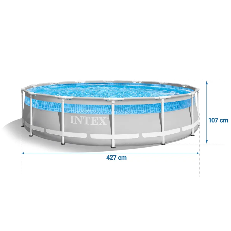 Piscina da giardino 427 x 107 cm, perfetta per il divertimento all'aperto