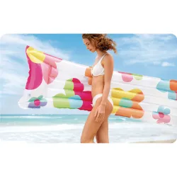 Materasso da nuoto Fiori Intex 59720, ideale per giardino e piscina