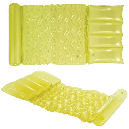 Materasso gonfiabile verde lime Intex 58725, perfetto per il relax estivo in acqua