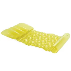 Materasso gonfiabile verde lime, ottimo per il giardino o le vacanze al mare