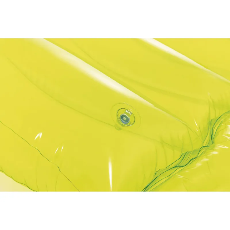 Materasso gonfiabile verde lime, ideale per bambini e adulti in acqua