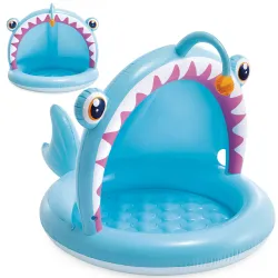 Piscina per bambini Pescatore con Baldacchino 102 x 94 cm Intex 58419