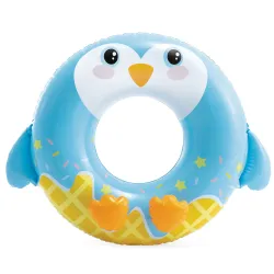 Anello da nuoto pinguino 81 cm INTEX 59266