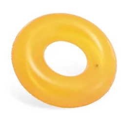 Ciambella arancione resistente, perfetta per i bambini, ciambelle da nuoto