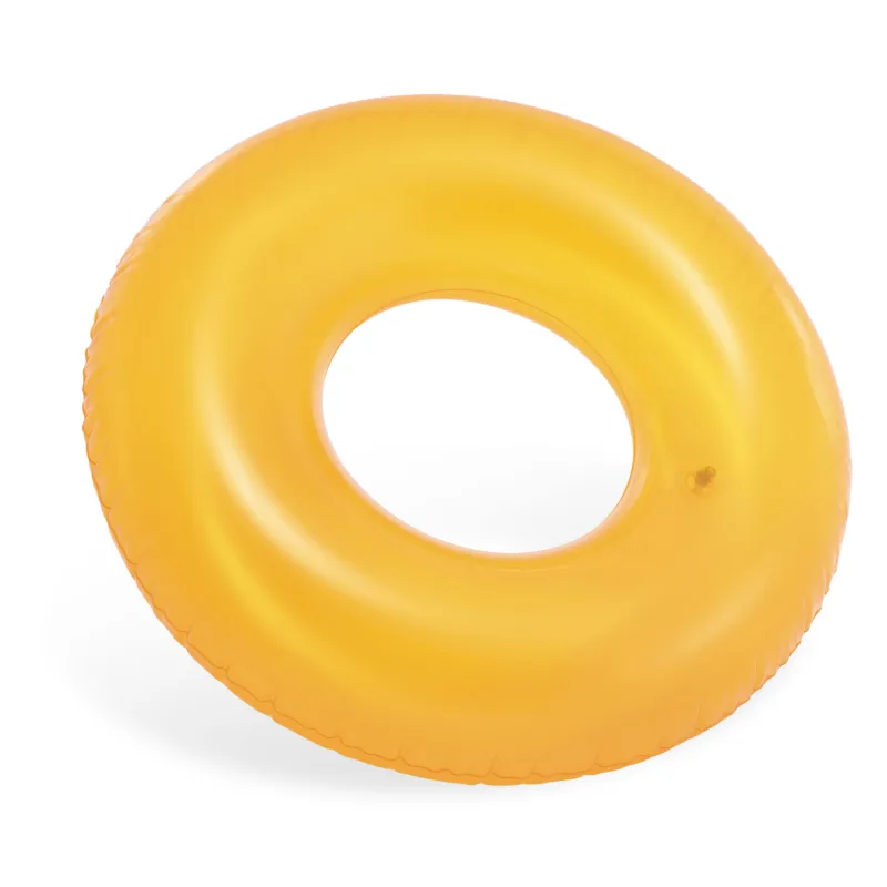 Ciambella arancione resistente, perfetta per i bambini, ciambelle da nuoto